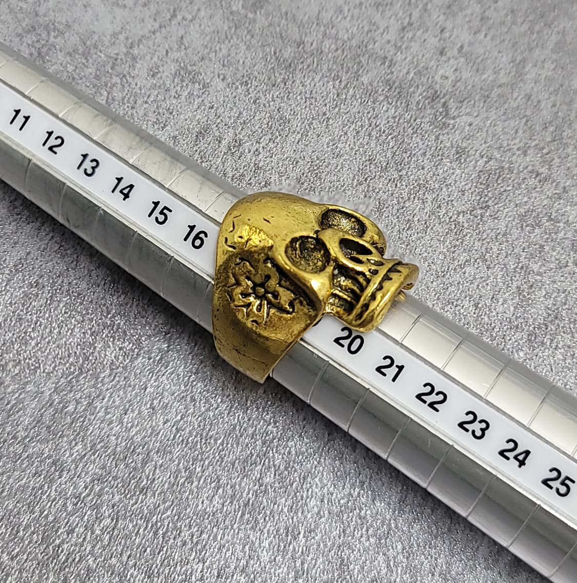 빈티지 스컬 해골반지 상품이미지6