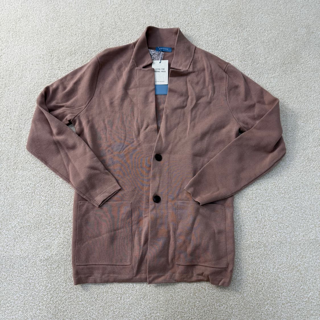 [95] 새상품 EDITION 에디션 여성 울 니트 가디건 0108T1 상품이미지1