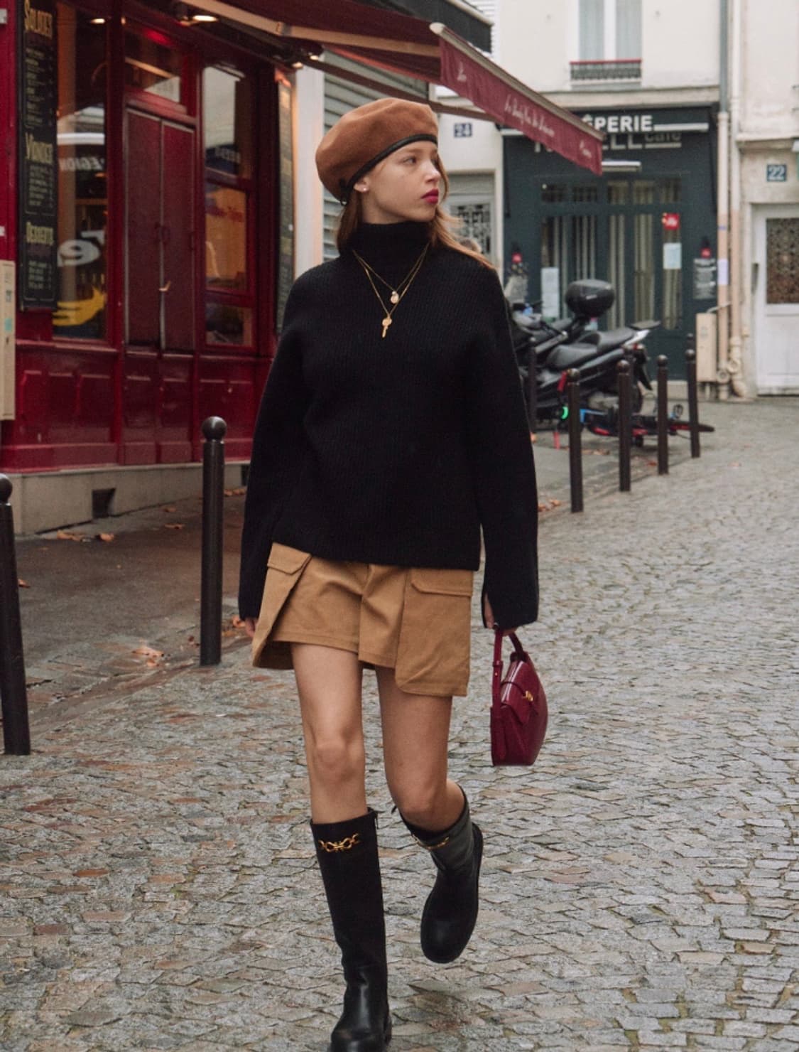 르메메 삭 쁘띠 누벨르 번트레드 더스트백 포함 상품이미지1