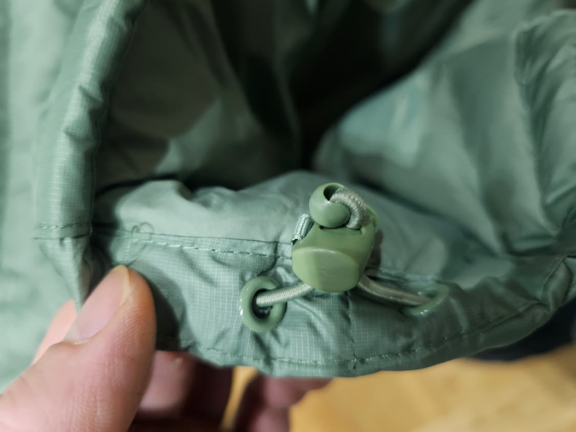 슈프림 마이크로다운 하프집후드 풀오버 올리브 - 23FW 상품이미지6