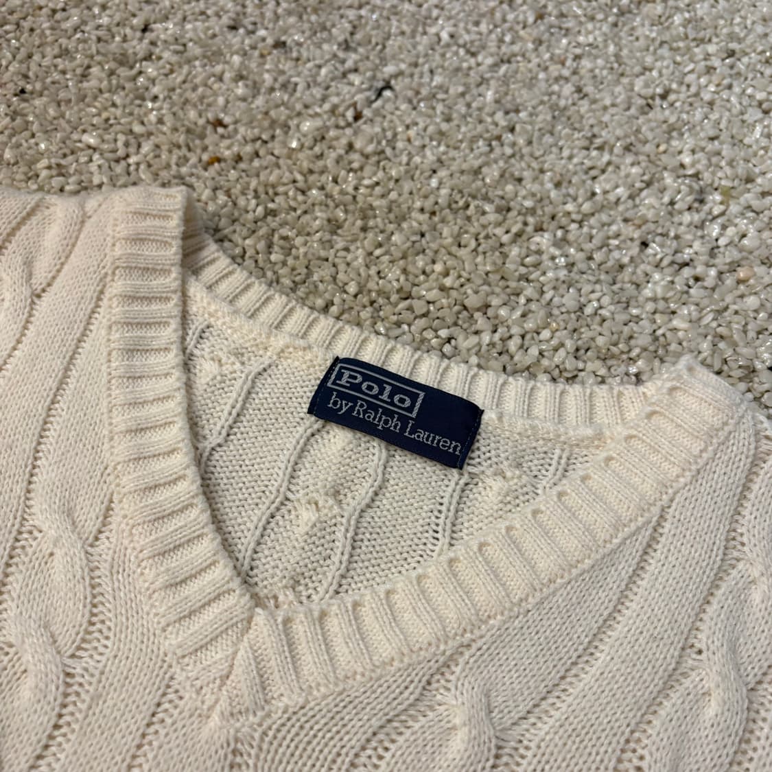 폴로 반팔 니트 상품이미지3