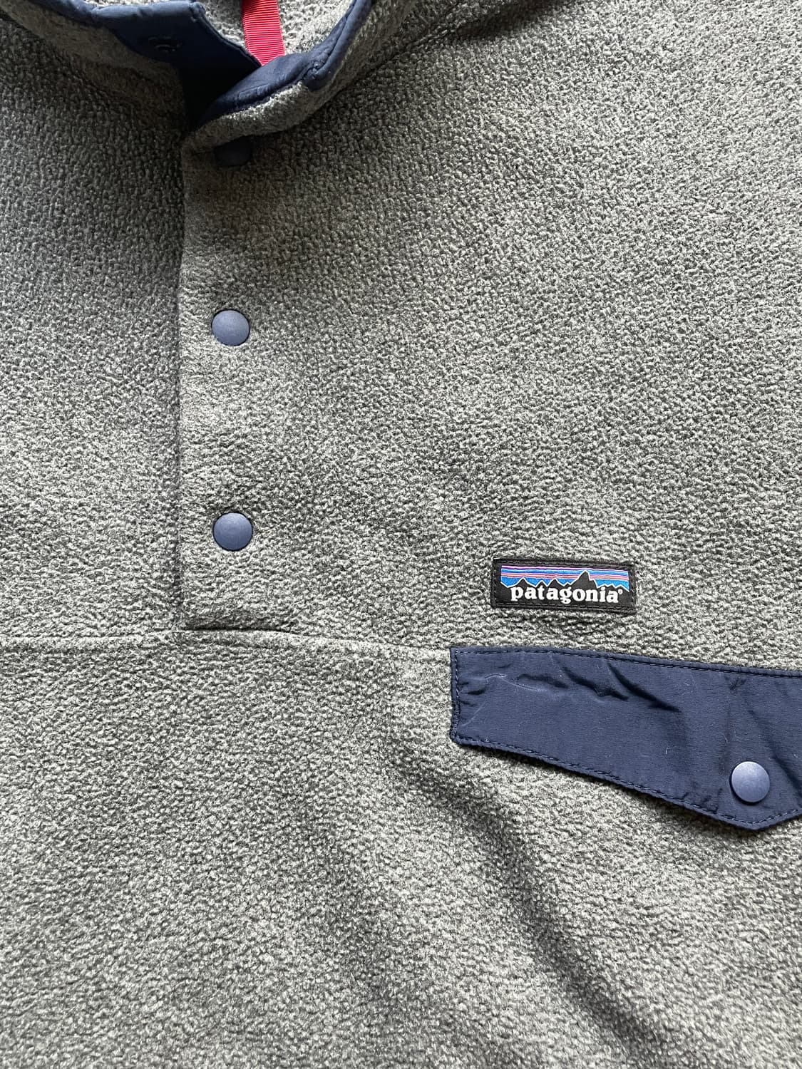 파타고니아 신칠라 니켈 네이비 그레이 플리스 patagonia 상품이미지4