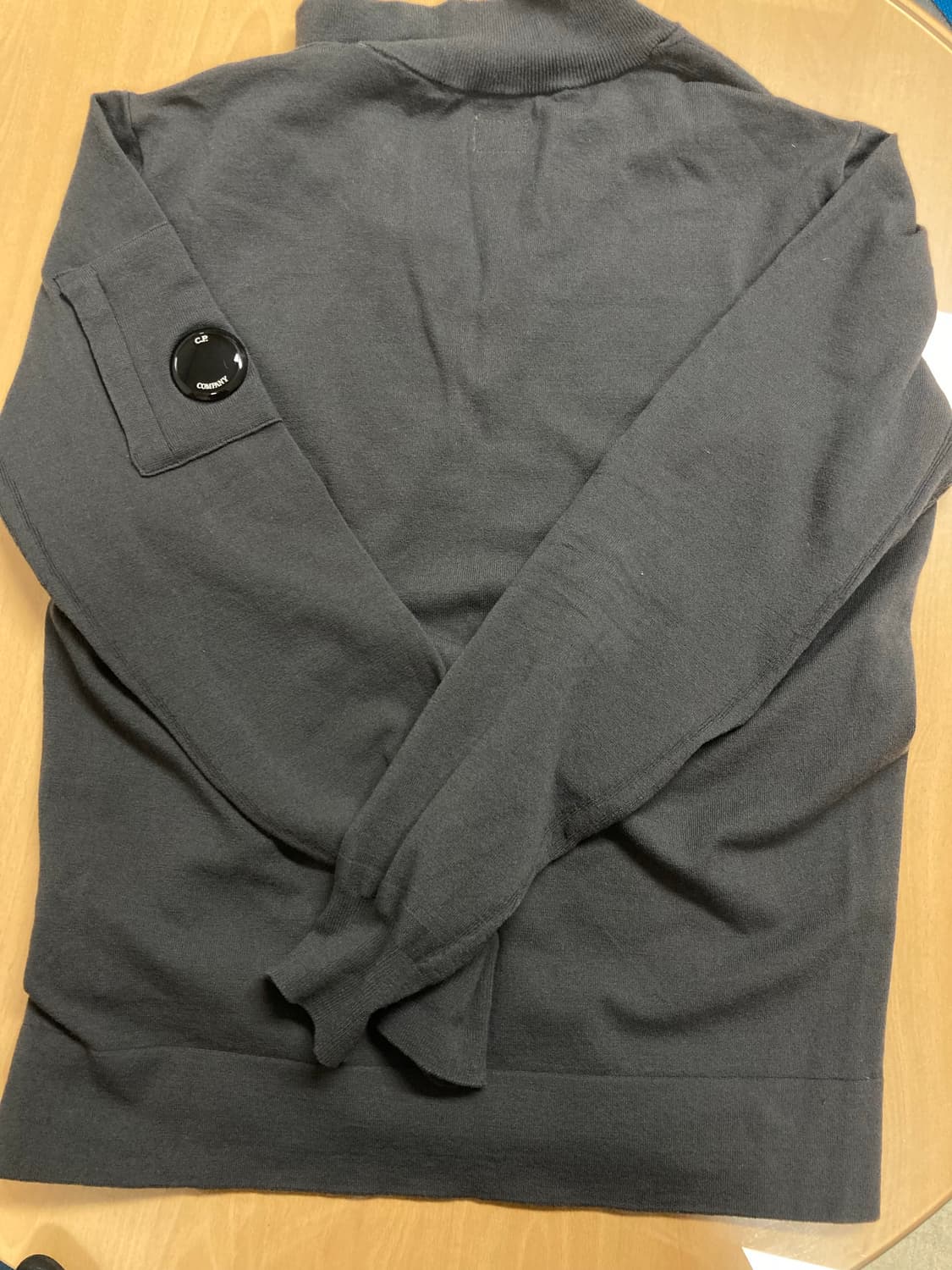 씨피컴퍼니 버진 울 니트 집업 100사이즈 한글택 상품이미지2