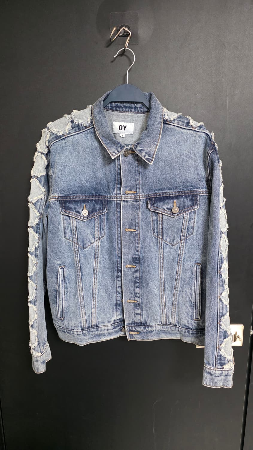 OY 다이아몬드 커팅 데님 자켓 1사이즈 상품이미지3