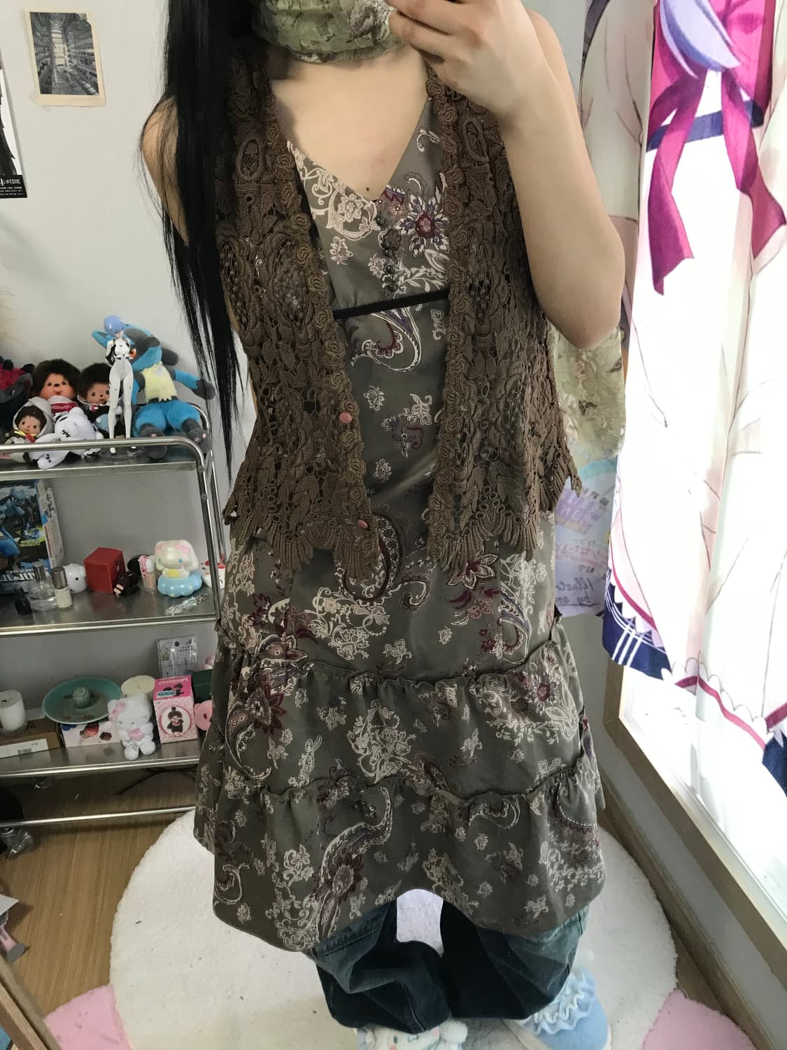 에스닉 모리 (베스트+원피스) 코디세트 상품이미지1