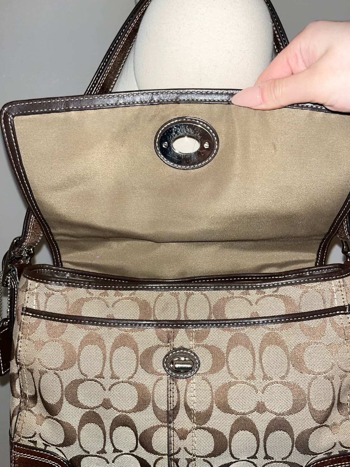  📦2000ss Coach Basic shoulder bag  상품이미지8