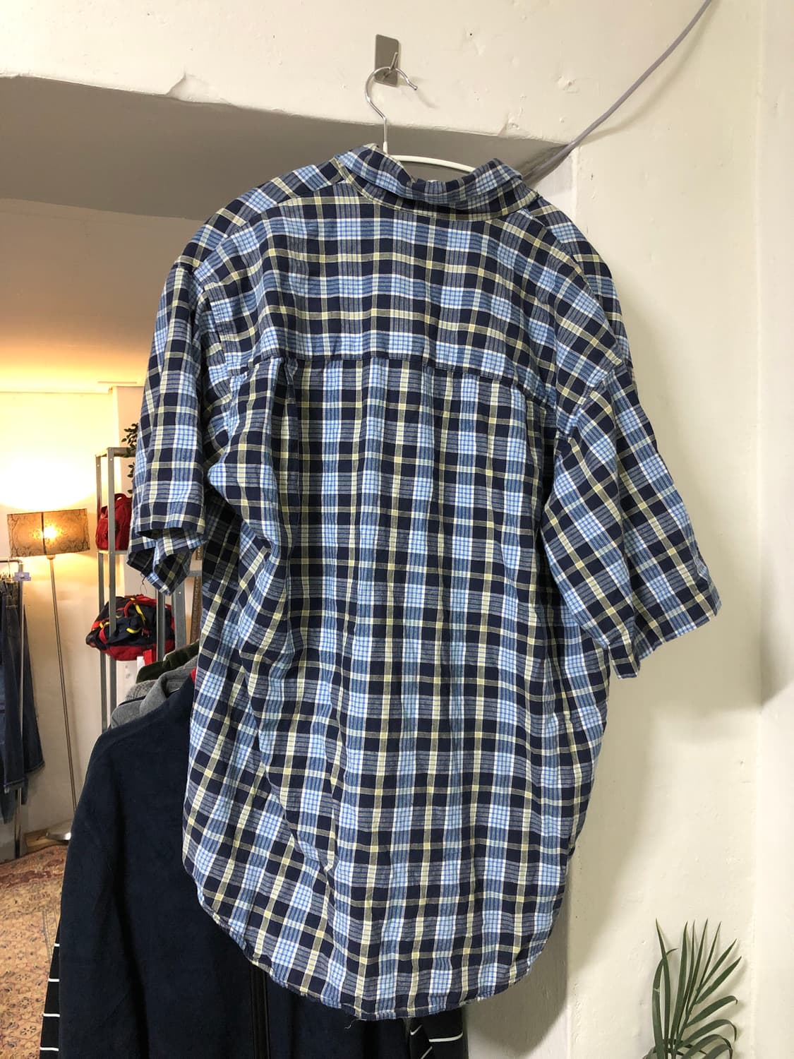 Route 66 vintage western blue shirts 상품이미지2