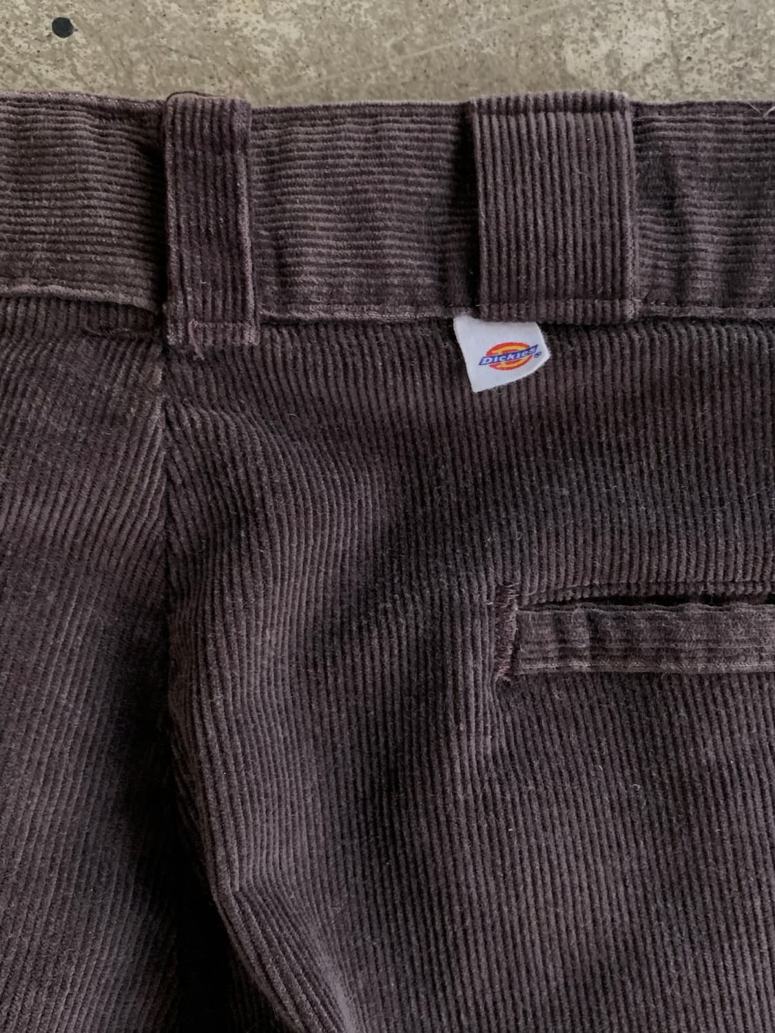 80s 디키즈 코듀로이 워크팬츠 브라운 상품이미지4