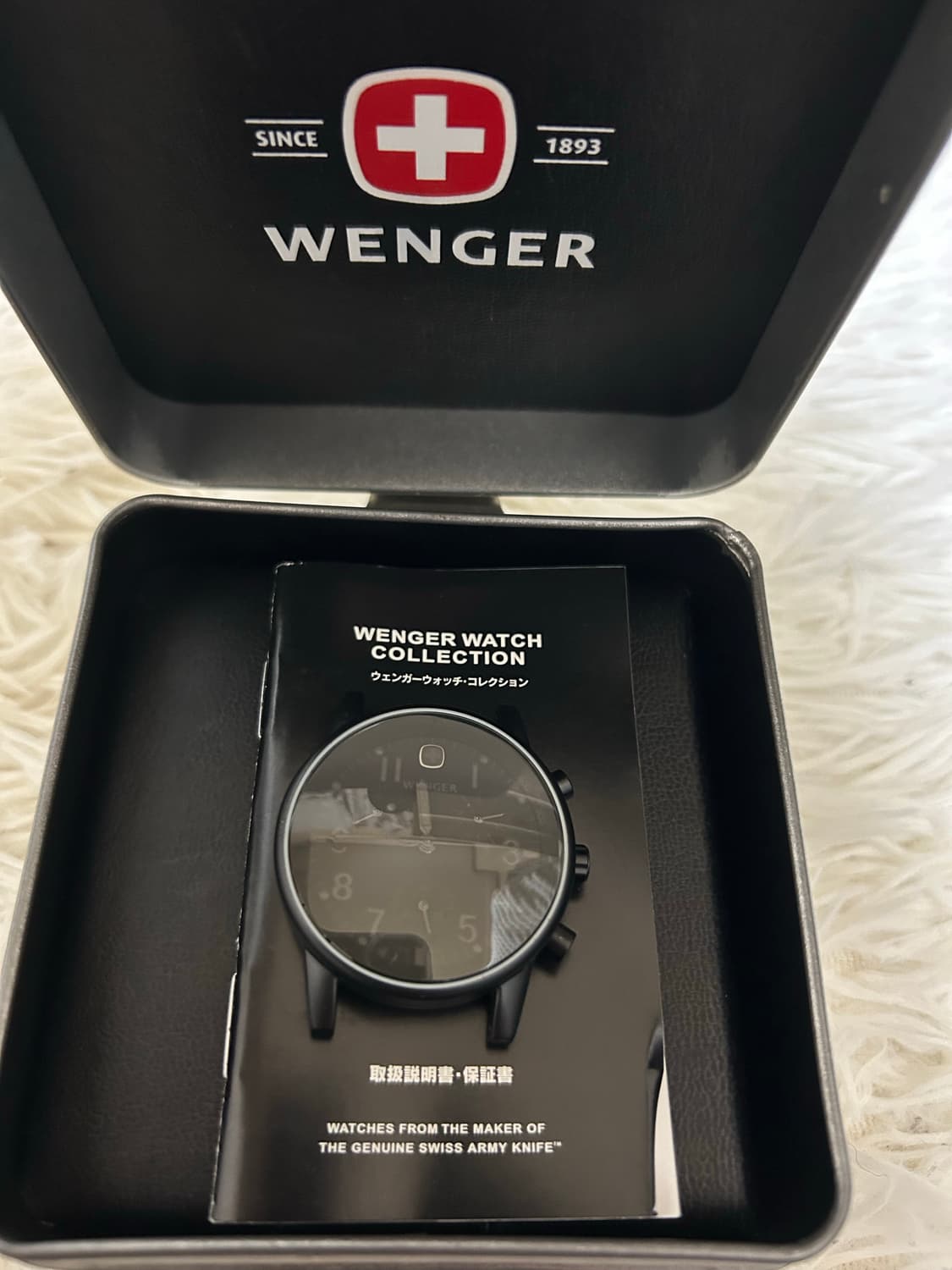 WENGER 시계 코만도크로노 블랙아웃 7073X 300개 한정판 상품이미지2