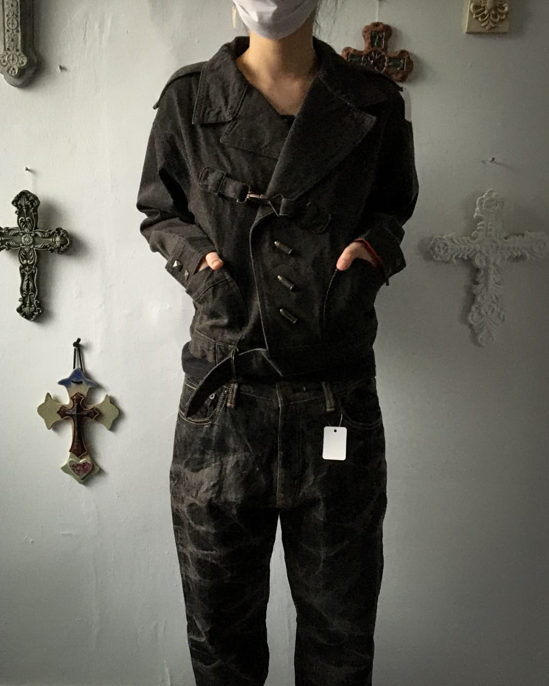 Bullet button point jacket 상품이미지10