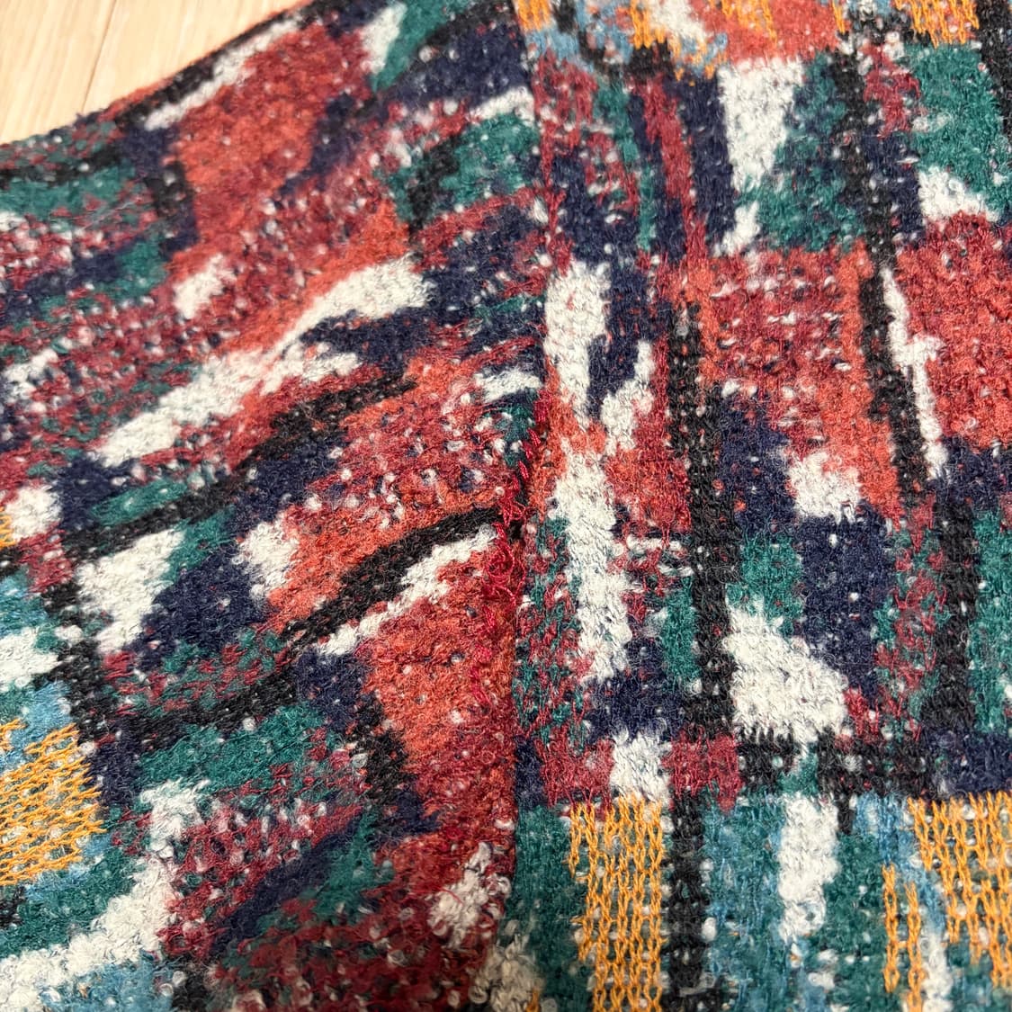 미쏘니 스포츠 패턴 니트 상품이미지5