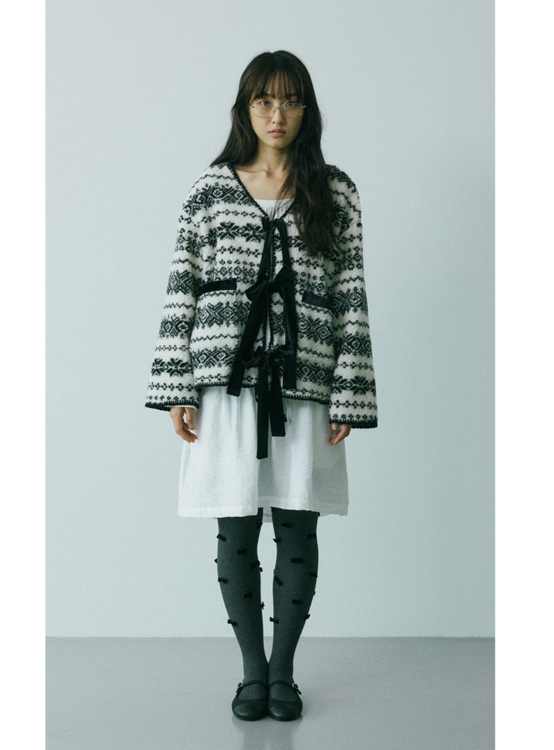 호쿠스포쿠스 노르딕 플리스 가디건 상품이미지1