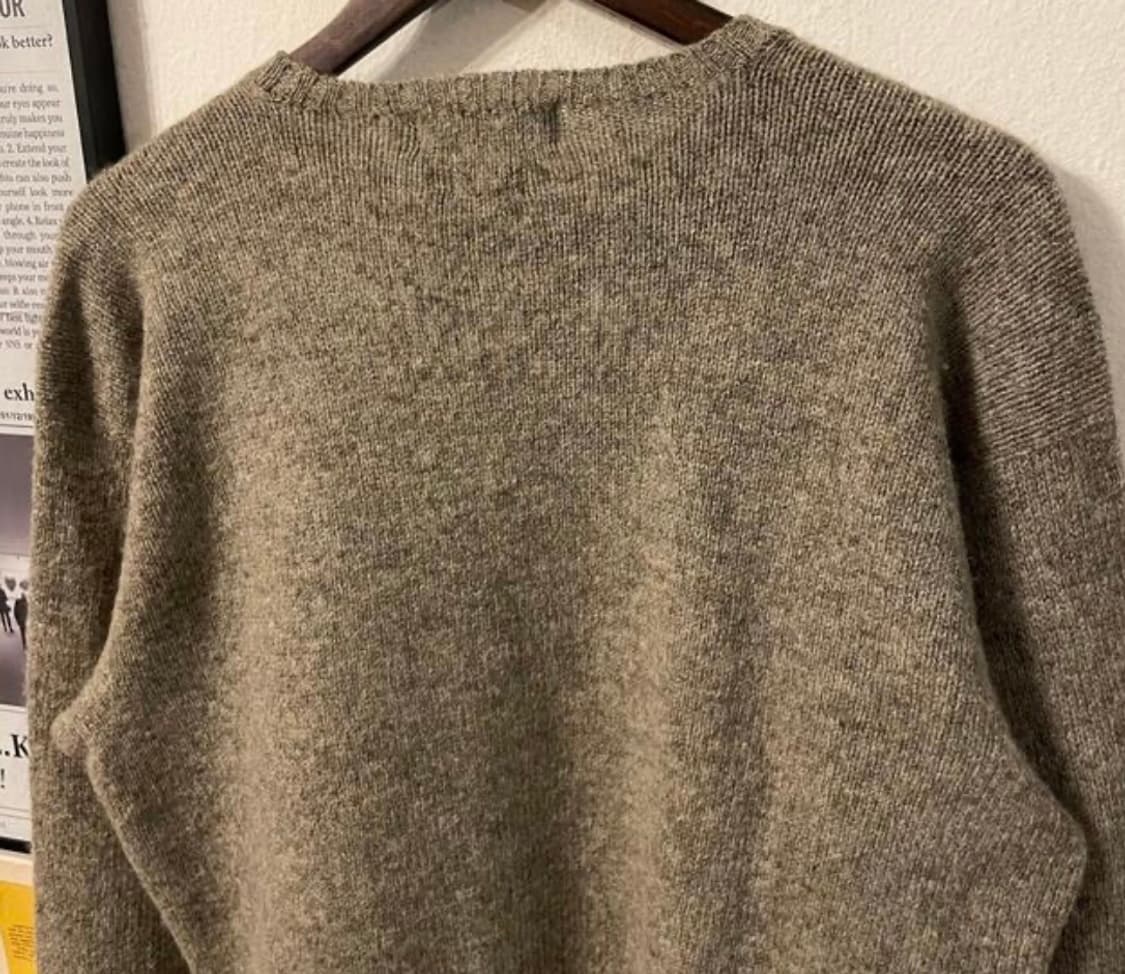 (105) 폴로 랄프로렌 그레이 울 크루넥 스웨터 상품이미지5