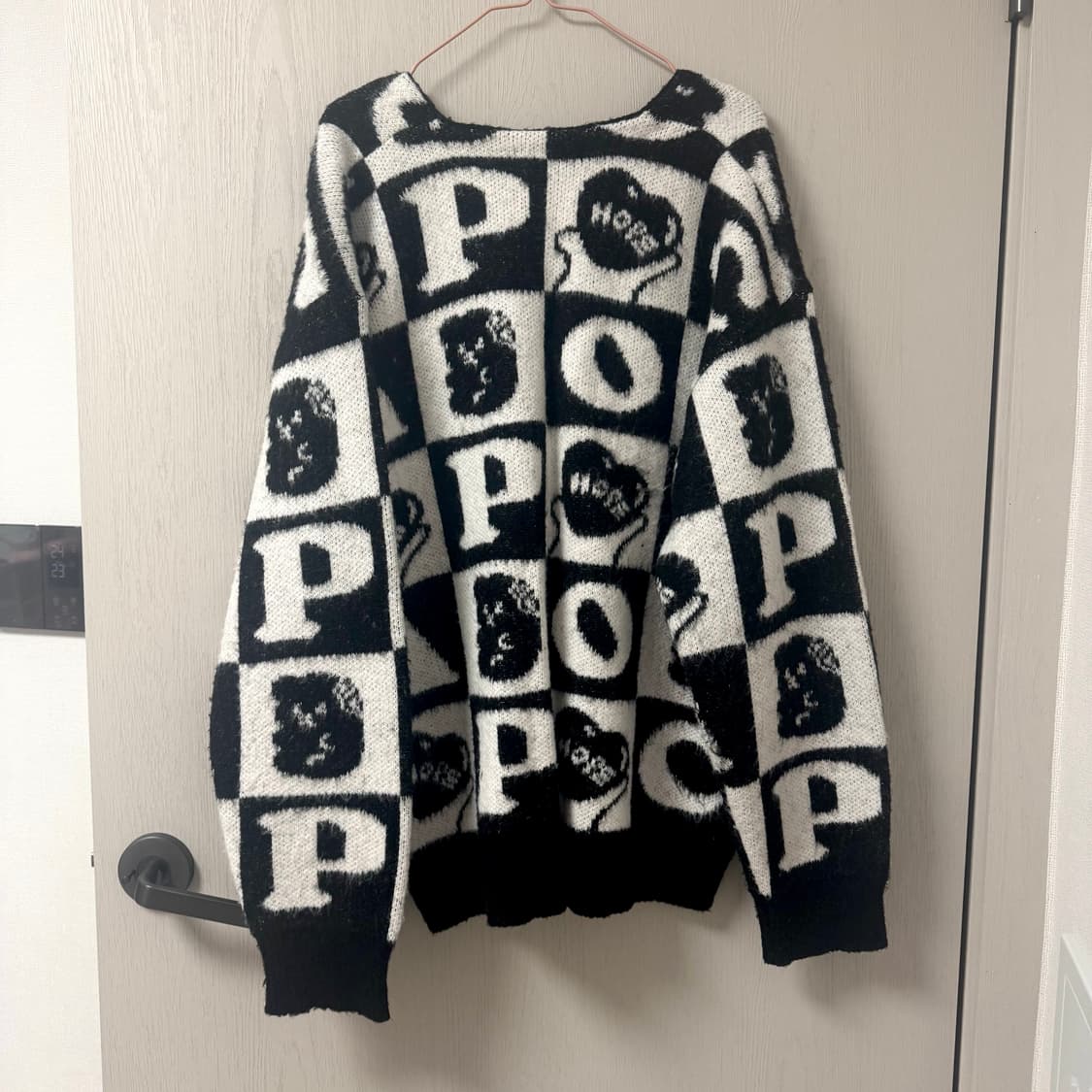 (L) 어피스오브케이크 hope 체커보드 가디건 상품이미지7