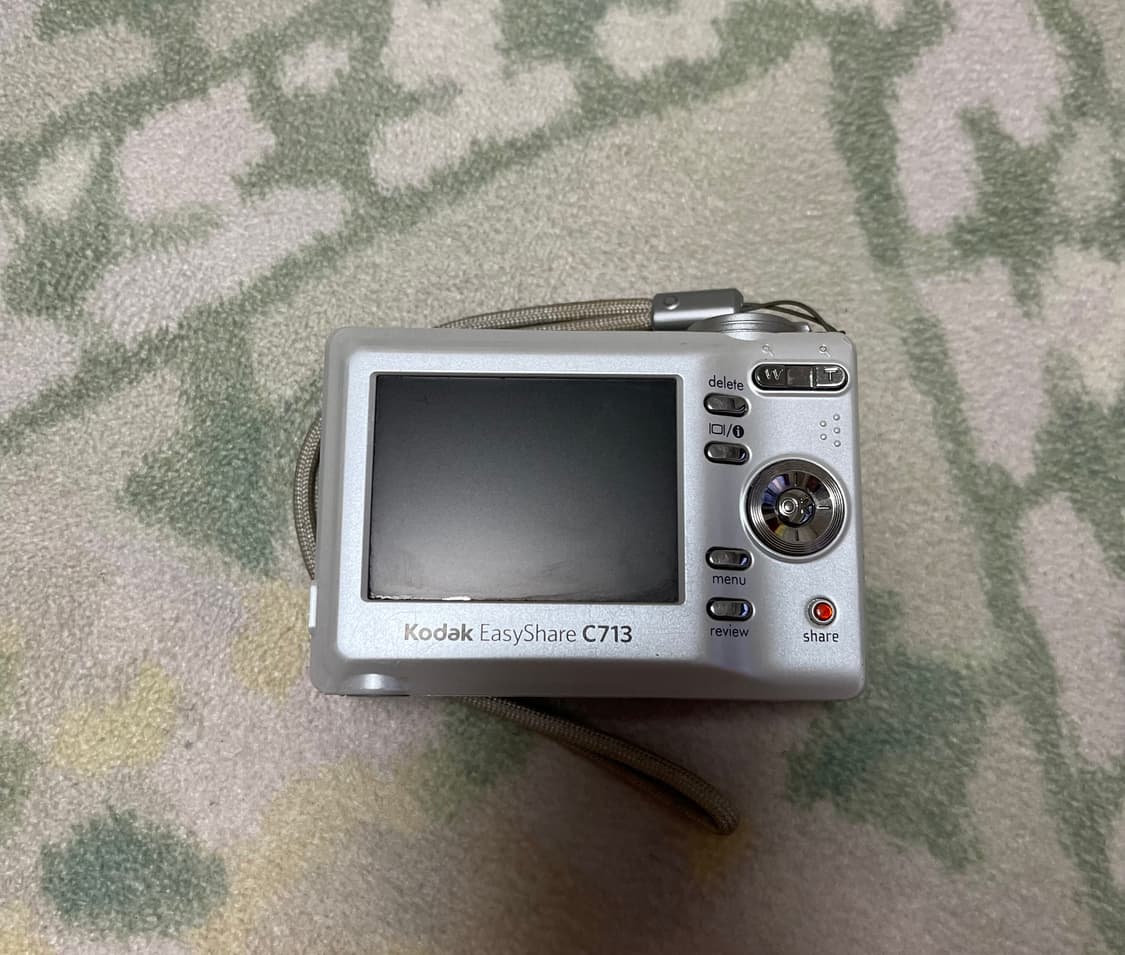 코닥 c713 펄화이트 카리나 디카 빈티지 카메라 상품이미지2