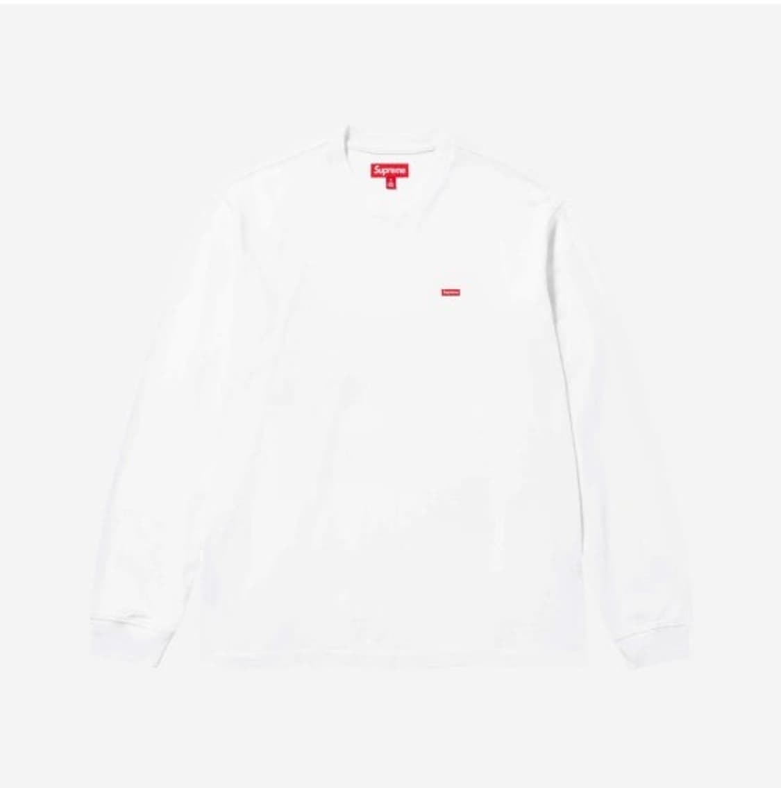 슈프림 스몰로고 롱슬리브M 상품이미지1