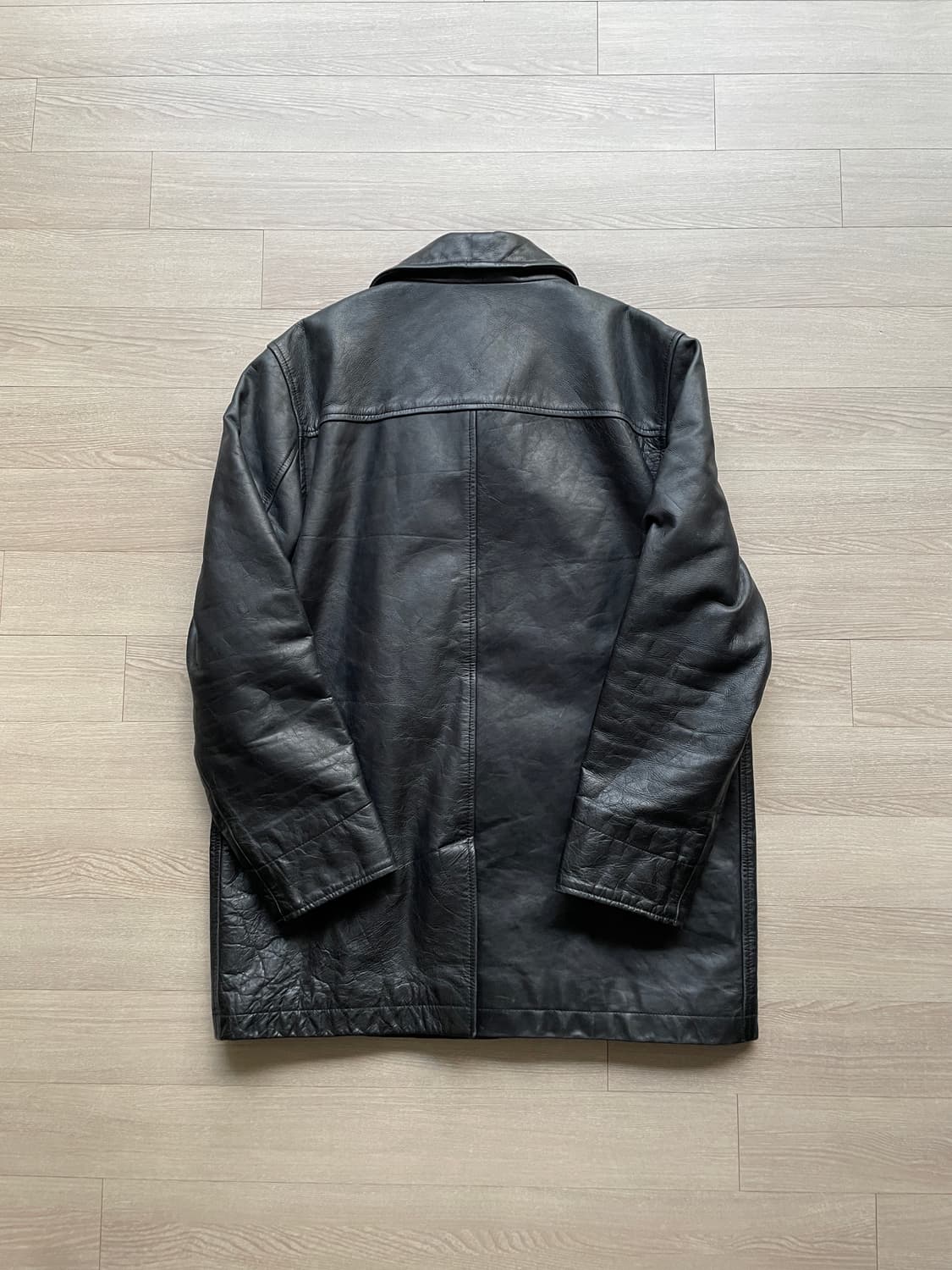 90s 올드갭 레더 카코트 gap carcoat 상품이미지2