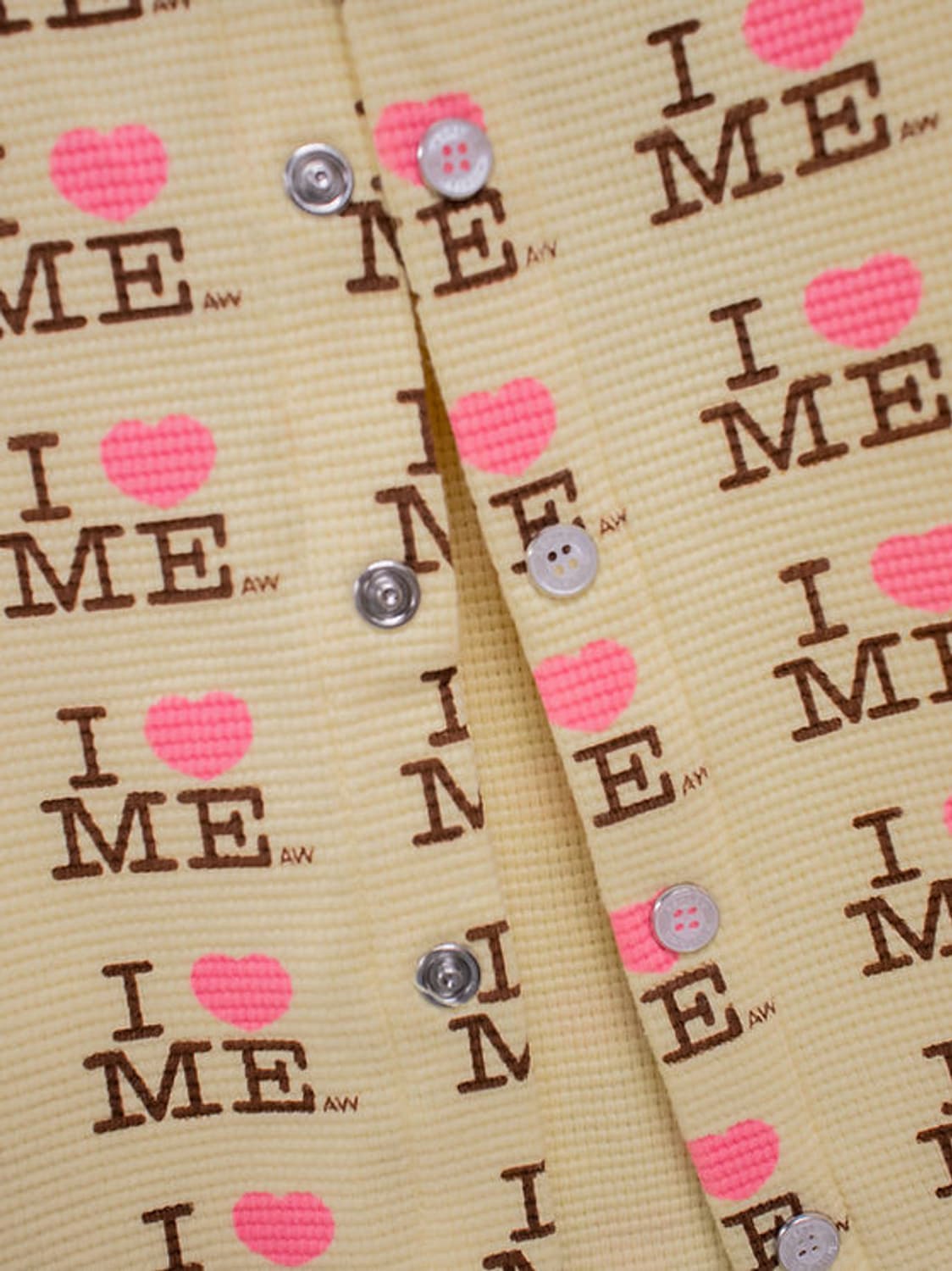 [S,M]애슐리 윌리엄스 26ss 아이 하트 미 가디건/옐로우 상품이미지3