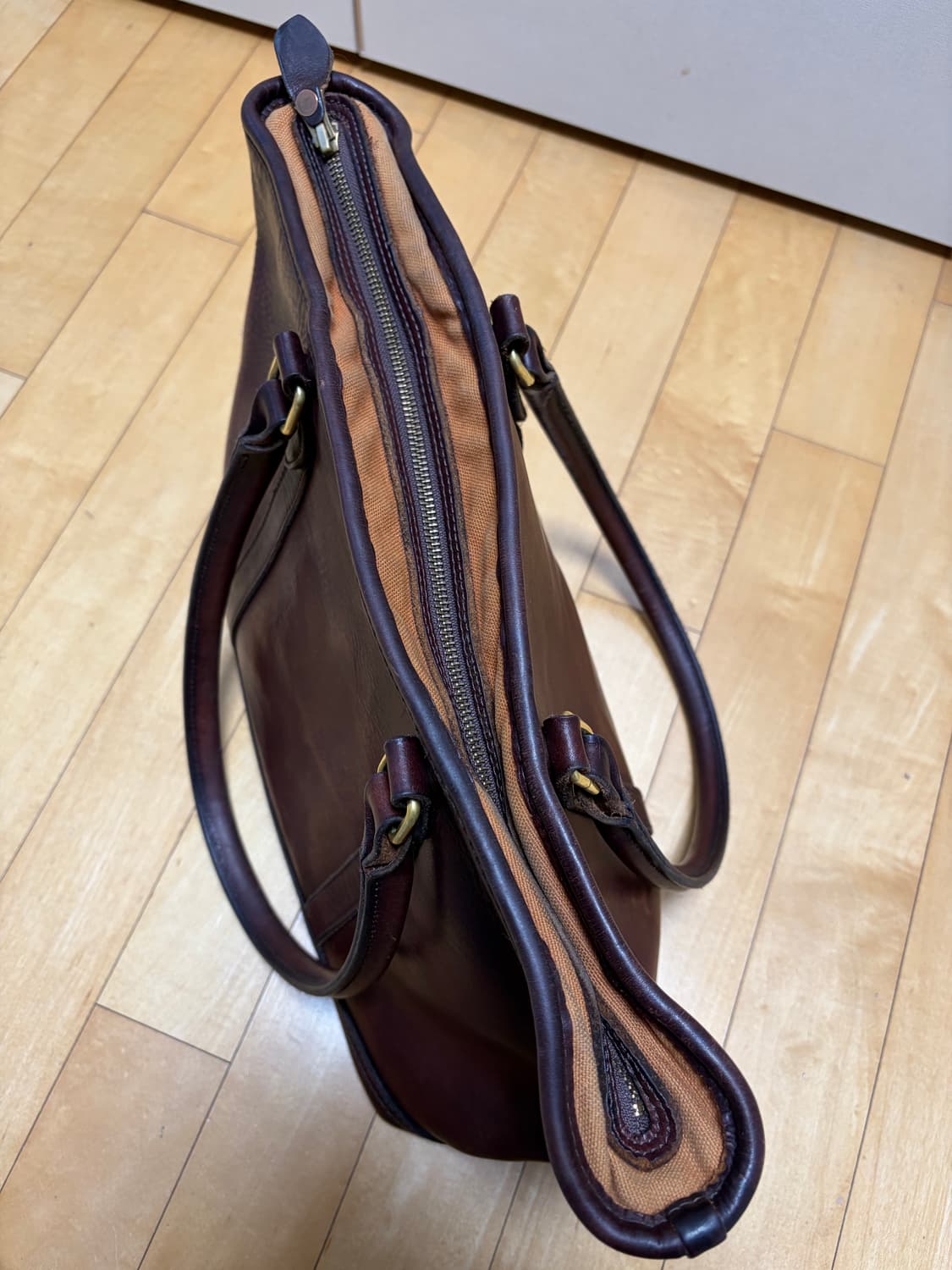 바스코(vasco) 넬슨 토트백 VS-263TL 브라운 상품이미지6