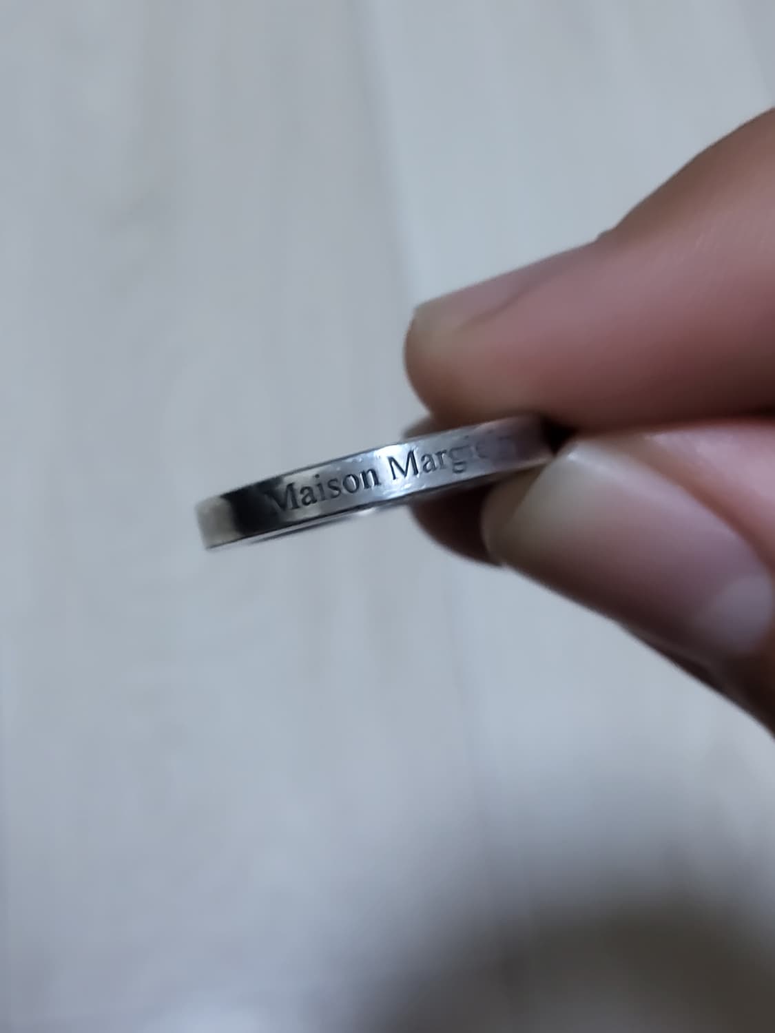 메종 마르지엘라 로고 링 상품이미지2