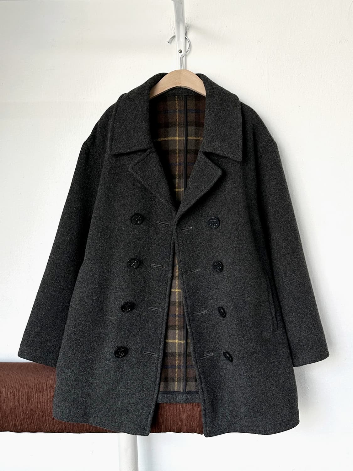 Mosser wool design pea coat 상품이미지2
