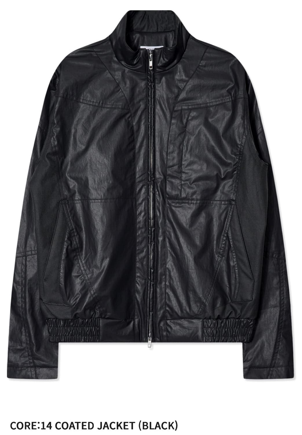 (M) 이그노타 CORE:14 COATED JACKET (BLACK) 상품이미지1