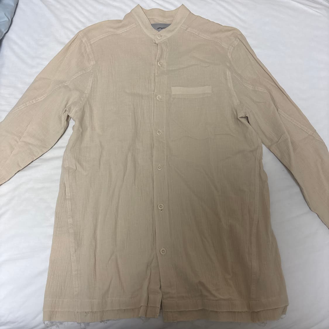 프로페서이 차이나카라 셔츠 46사이즈 상품이미지3