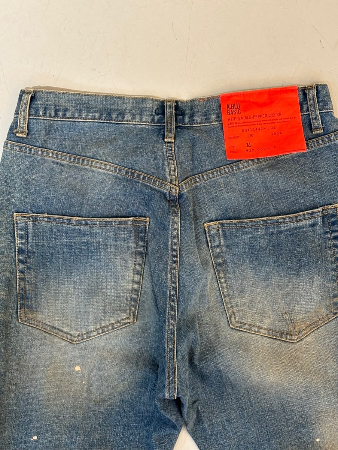 A.Blu Basic(Aspesi) Denim Pants 상품이미지6