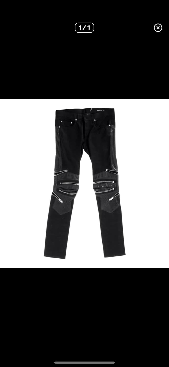 생로랑 레더패널 진 By. 에디 슬리먼 (1) 상품이미지1