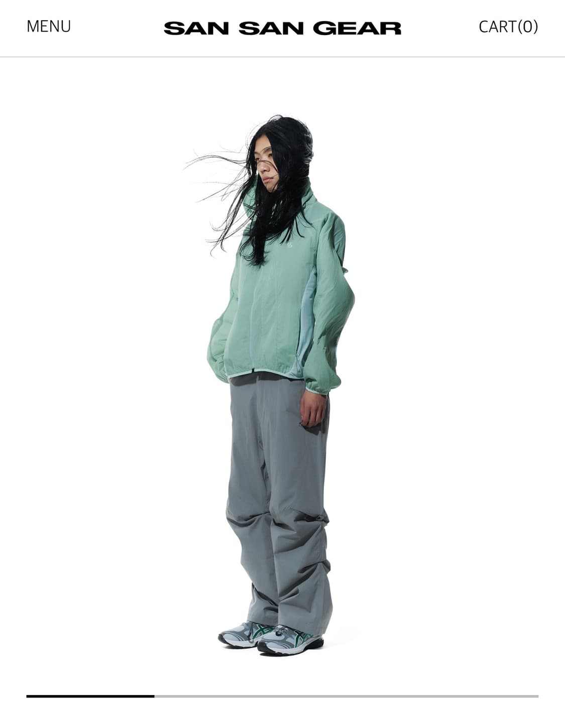 [1]산산기어 스냅 스트레치 팬츠 상품이미지2