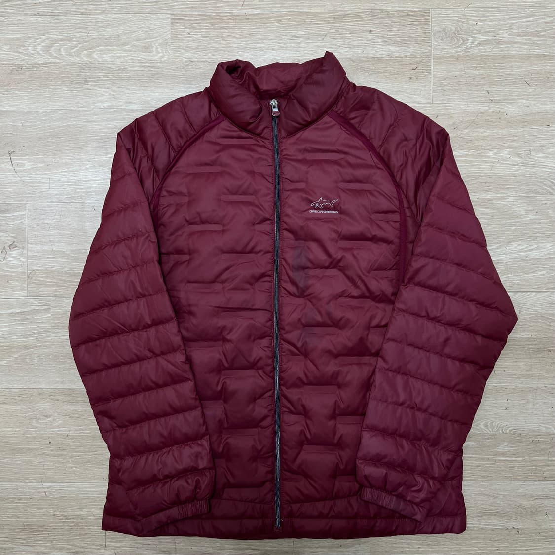 그렉노먼 구스다운 경량 패딩 점퍼 [버건디] XL/105 상품이미지1