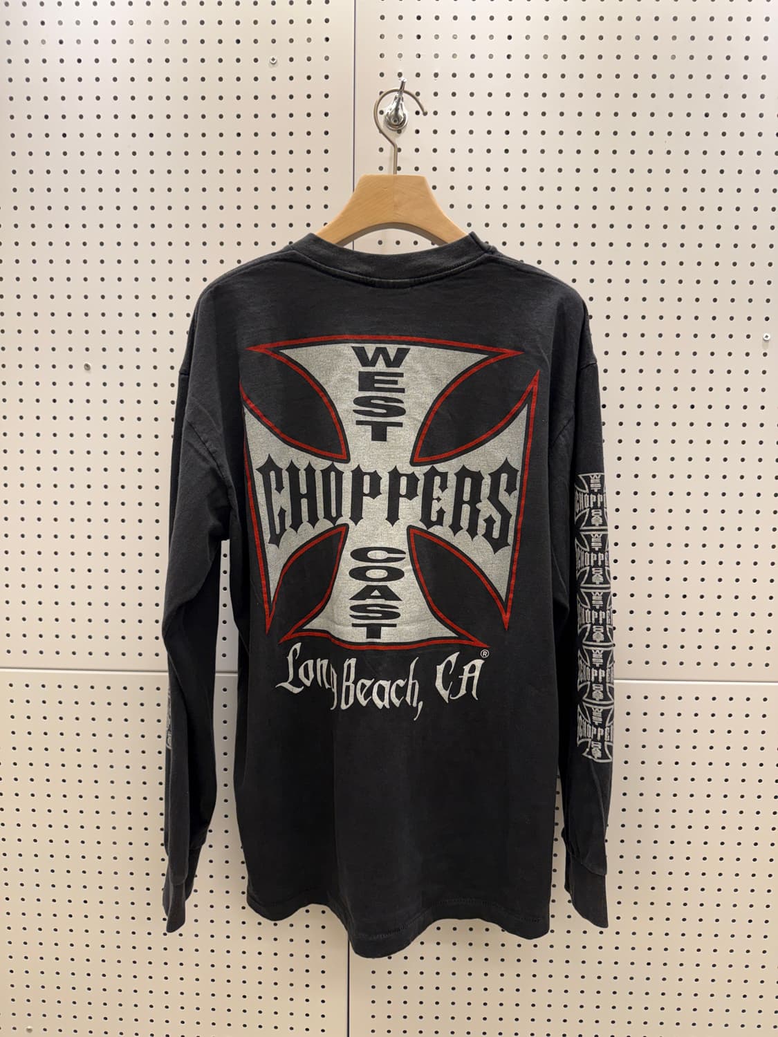 웨스트코스트 초퍼스 아이언크로스 롱슬리브 티셔츠 U1159 상품이미지3