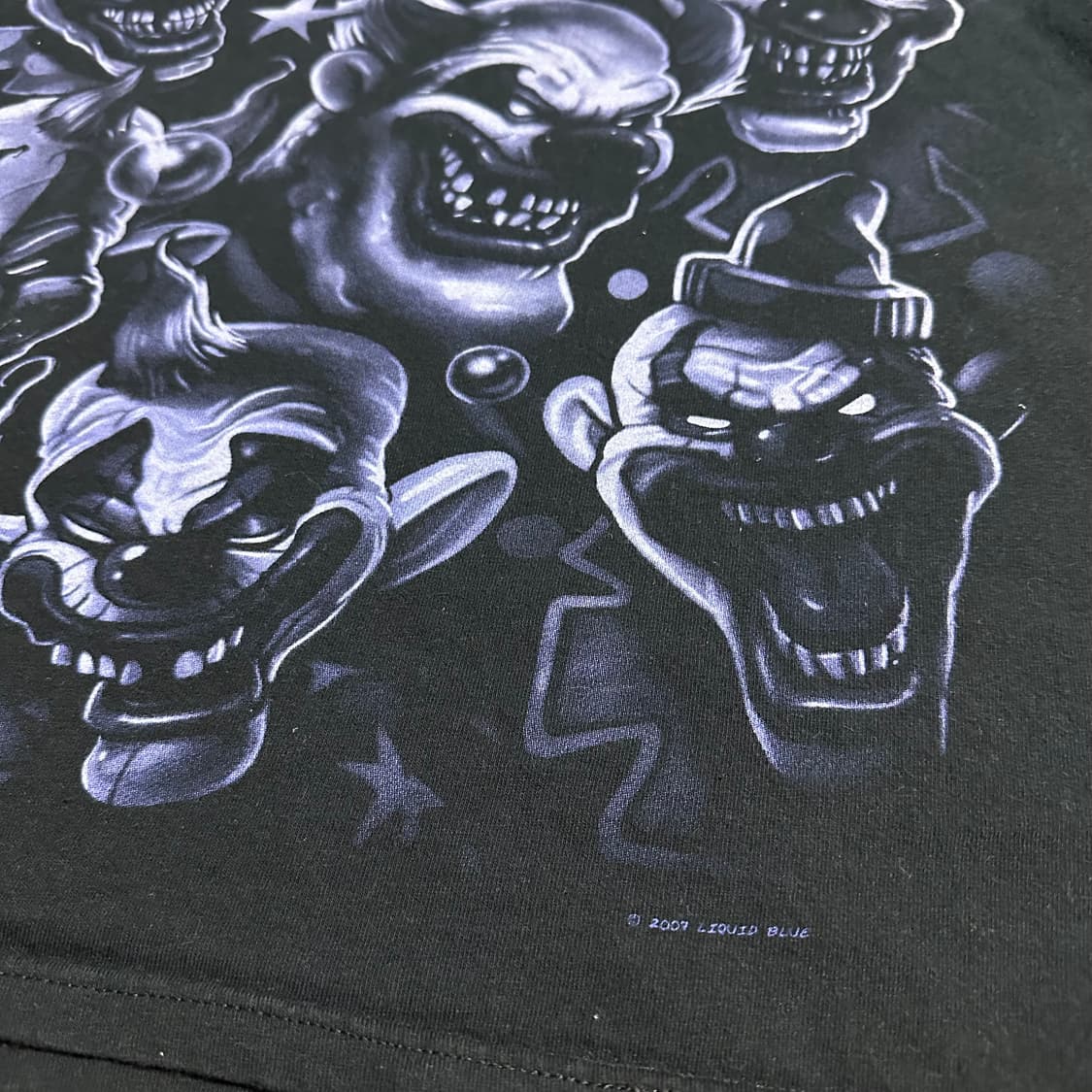 00s Liquid Blue evil clown 티셔츠 상품이미지6