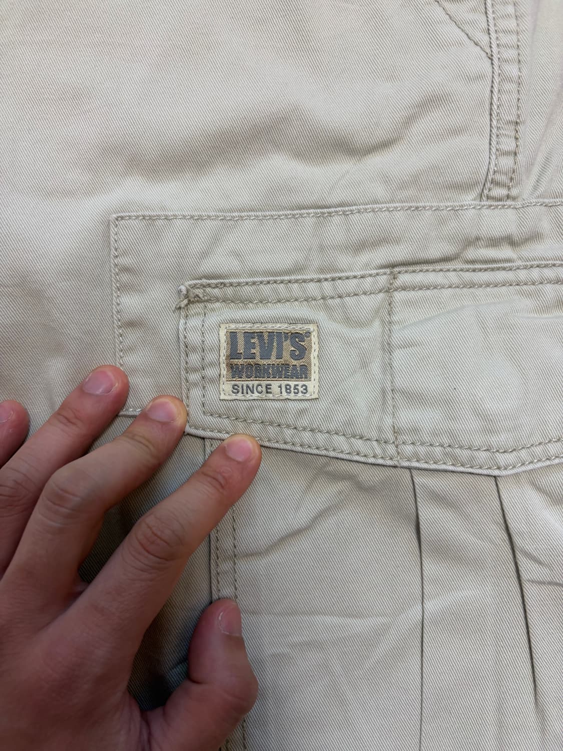levi's 리바이스 워크웨어 코튼 카고 반바지 쇼츠 상품이미지3