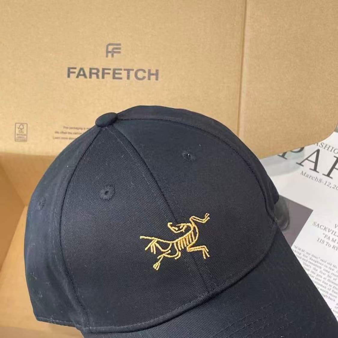 아크테릭스 울 볼캡 블랙 헤더  상품이미지2