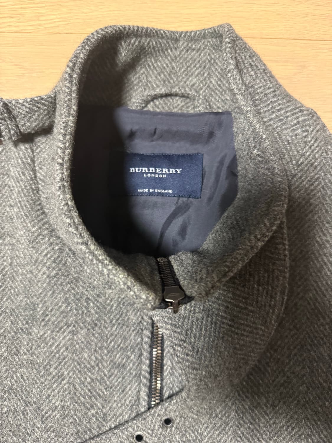 버버리 니트집업 상품이미지1