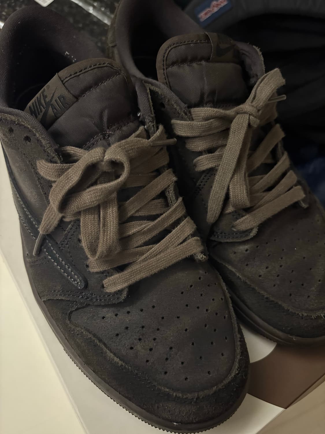 조던1 트래비스 스캇 모카 브라운 260 상품이미지2