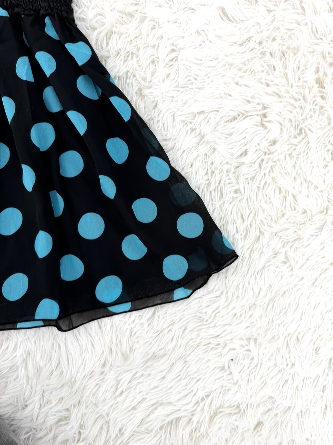 레트로 도트 블라우스 상품이미지3