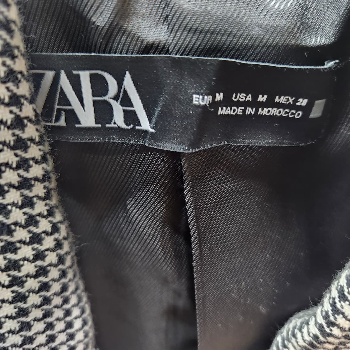 자라 ZARA 하운드투스 블레이저 자켓 M(S) 상품이미지5