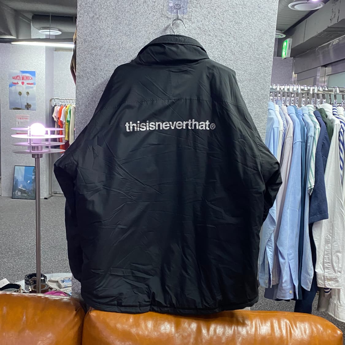 디스이즈네버댓 빅로고 투웨이 빅포켓 패딩 B3430 상품이미지4