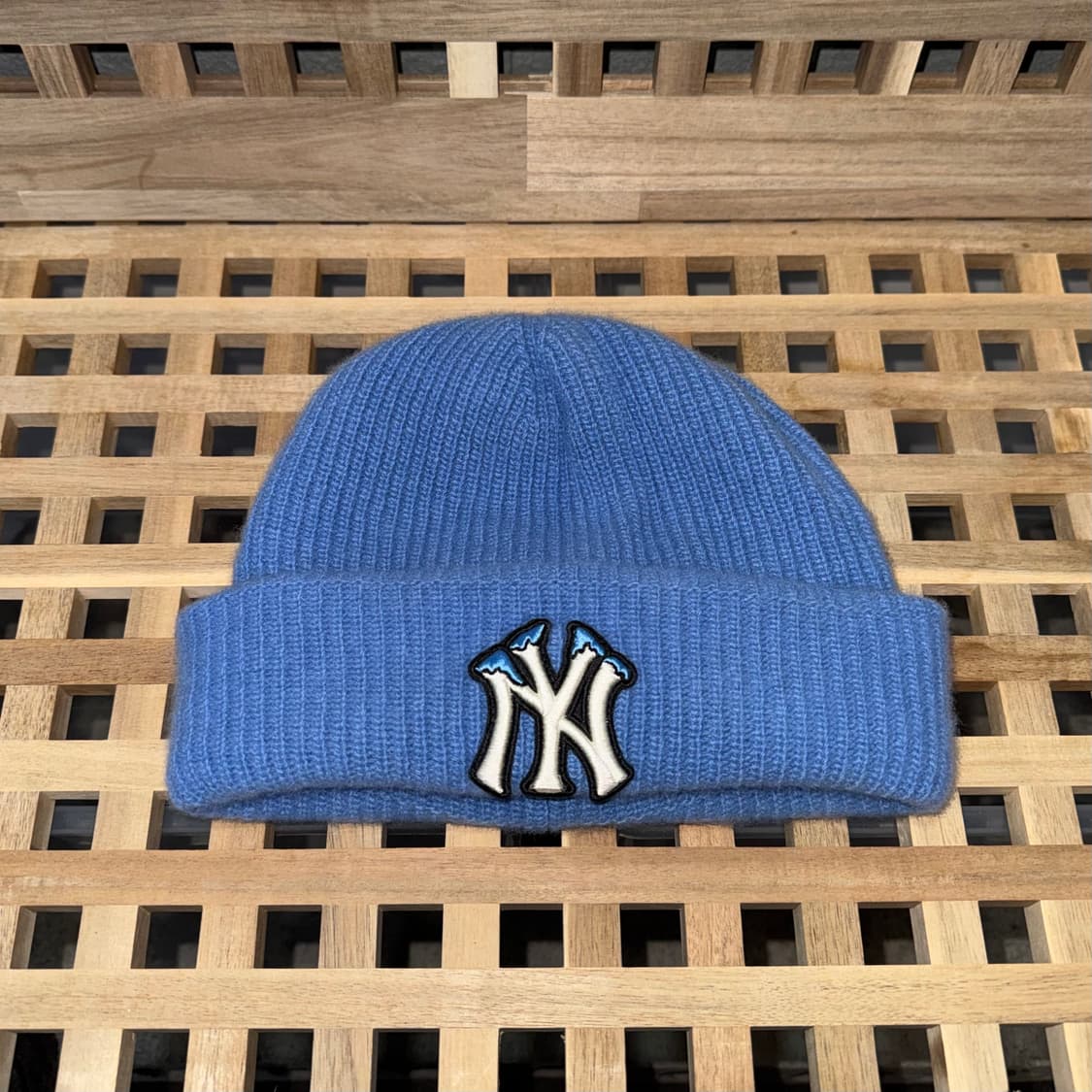 mlb 뉴욕 양키스 스노우 로고 비니 상품이미지1