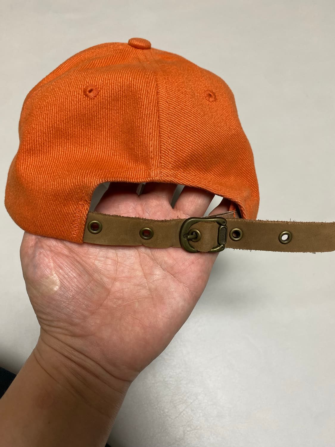 할리 데이비슨 오렌지색 볼캡 상품이미지2