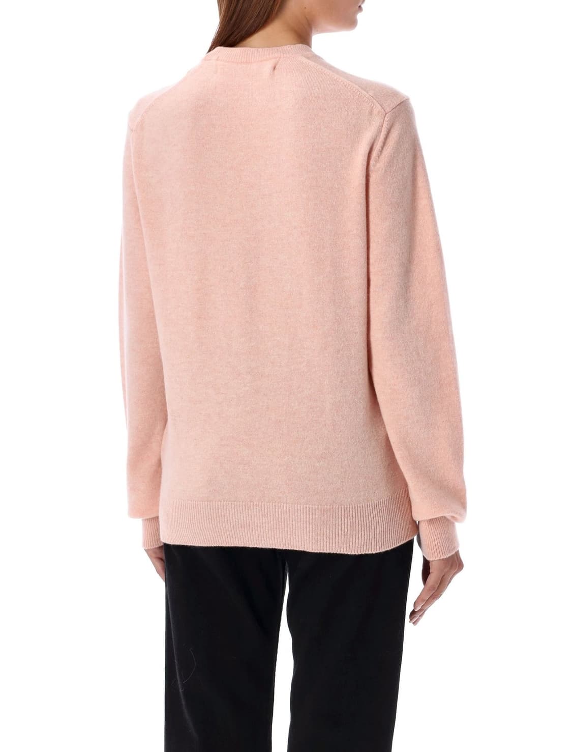 꼼데가르송 핑크 라운드 가디건 공용 상품이미지2