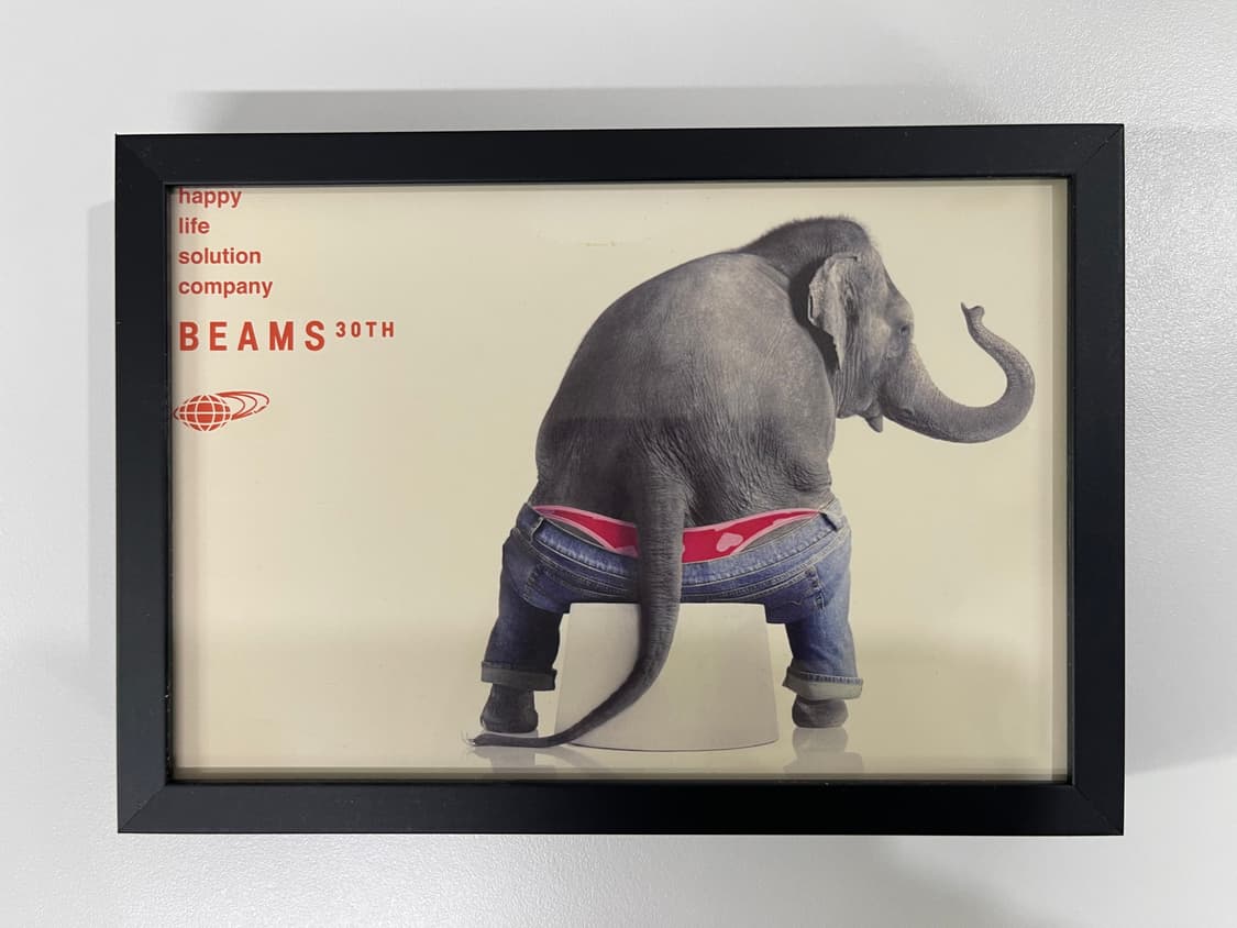 빔즈 30주년 기념 한정 아트 포토 Beams AD2006 상품이미지1