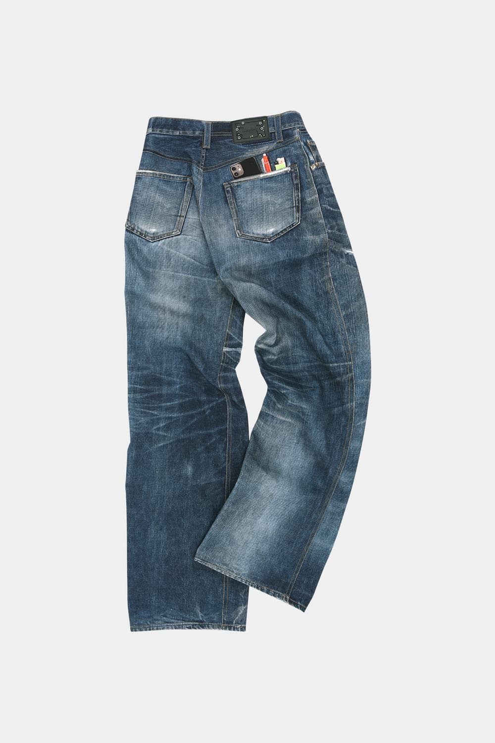 [30] 앤더슨벨 트롱프뢰유 데님 팬츠 상품이미지2