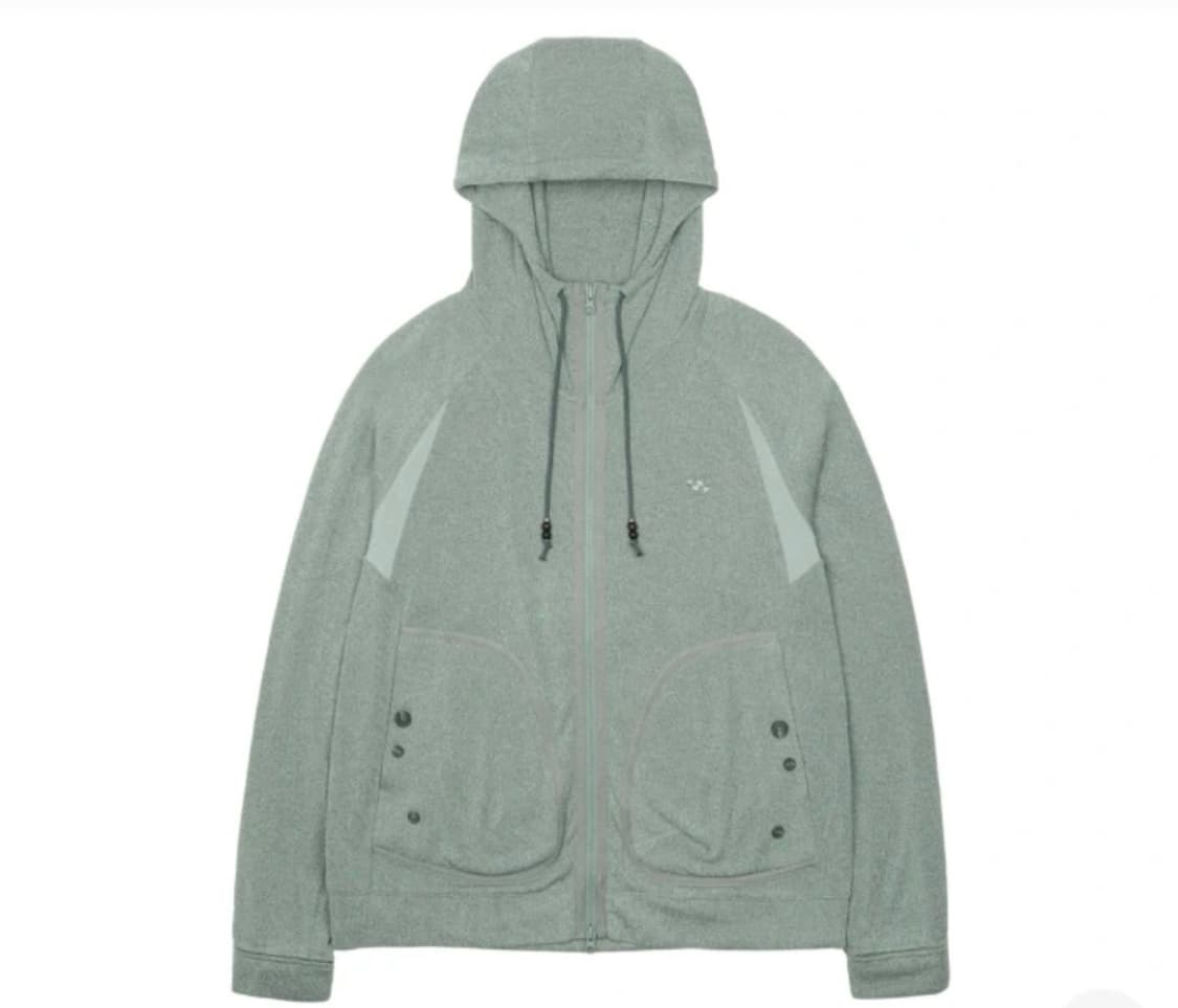 산산기어 카파스 니트 집업 그레이 상품이미지1