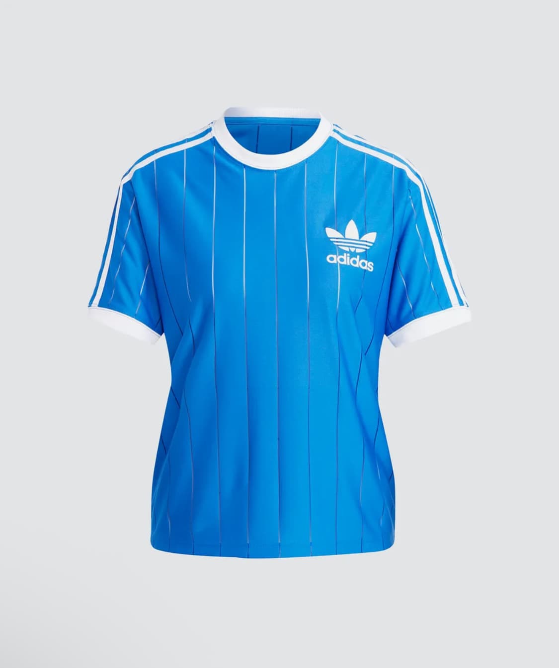 아디다스 3S 핀스트라이프 티 - 블루 / IY7233 S 상품이미지3