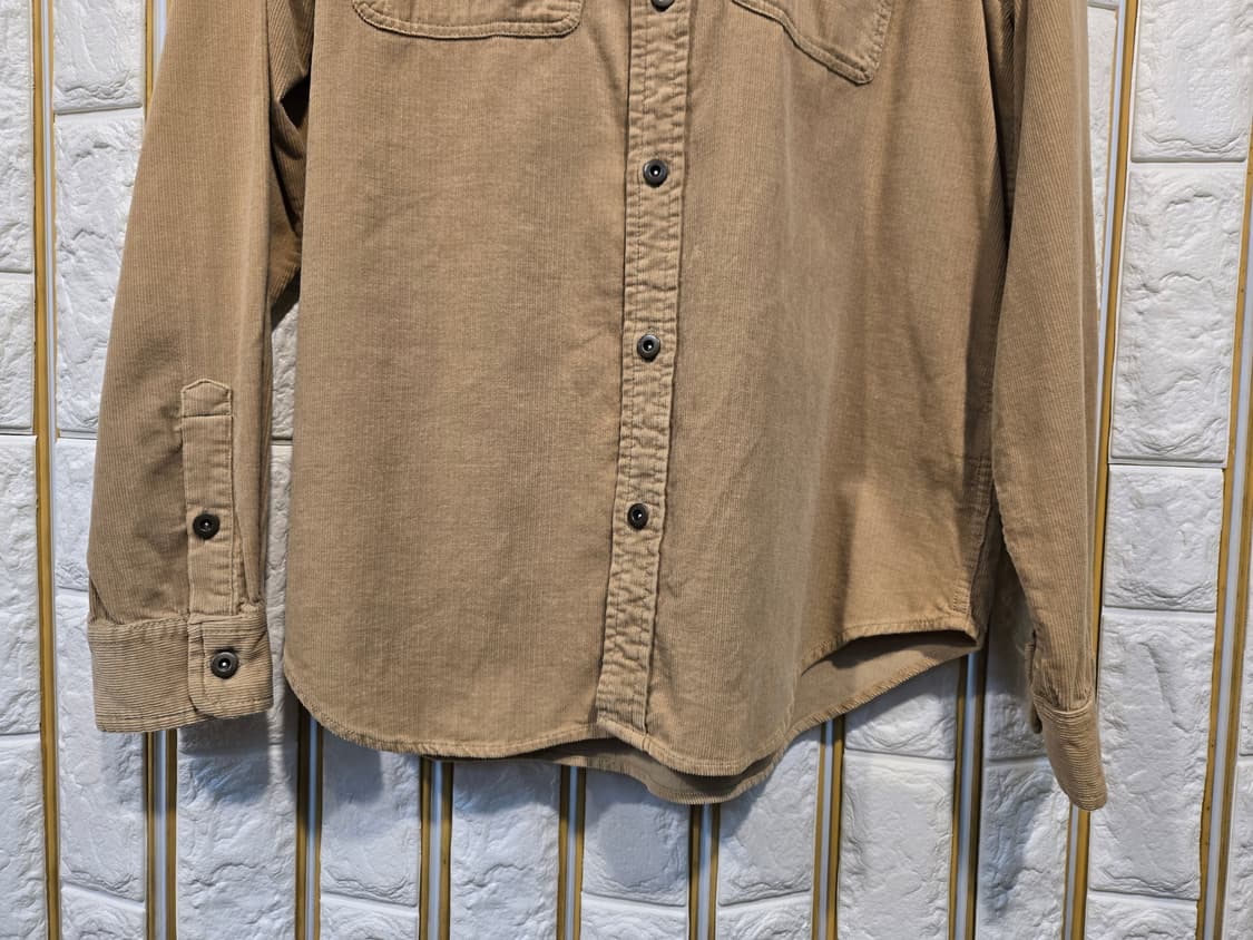 forever 21 남성 코듀로이 남방 셔츠 포에버21 오버핏 상품이미지5