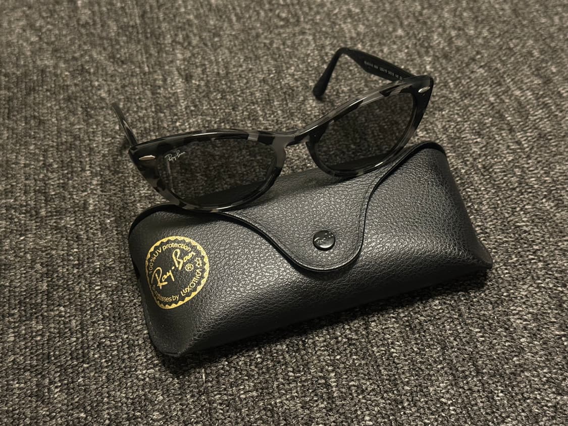 레이벤 니나 선글라스 그레이 호피 상품이미지1