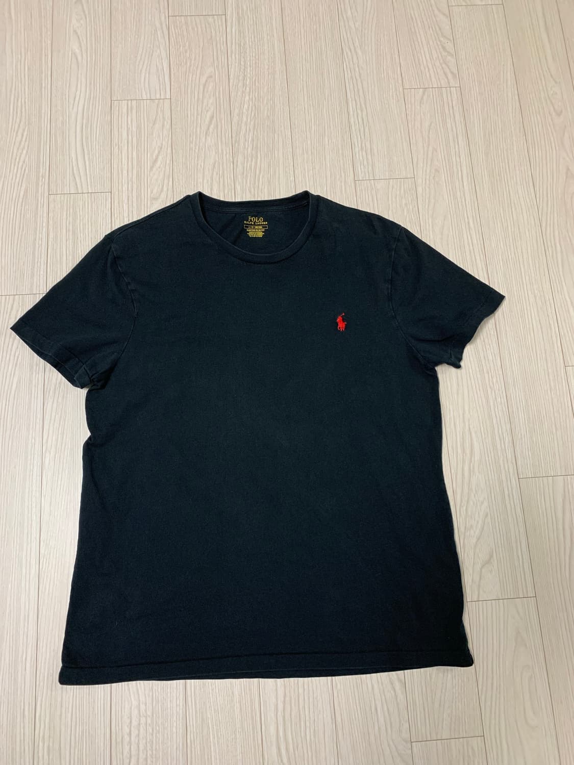 폴로 랄프로렌 블랙 반팔 티셔츠 상품이미지1